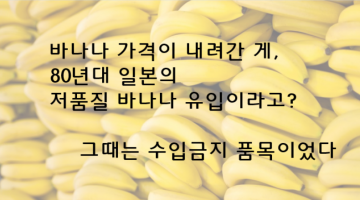 “일본” 갖다붙인 괴담 좀 믿지 맙시다: 일본도, 바나나도 죄가 없다
