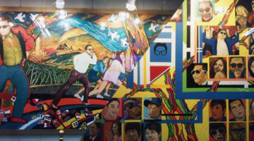 신분당선 강남역의 싸이그림 두 장에 대한 삐딱한 소고