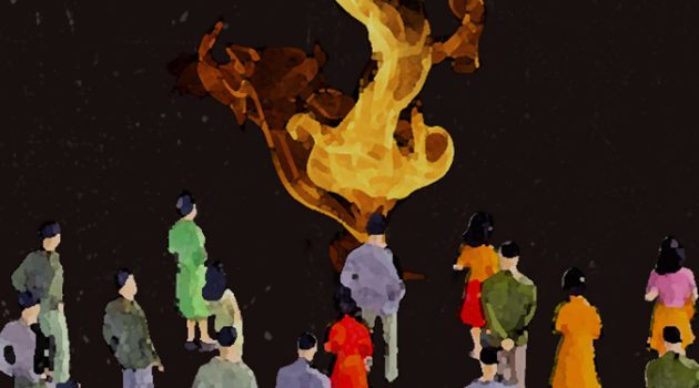 모든 것이 사라져도 사람들은 활짝 웃었다